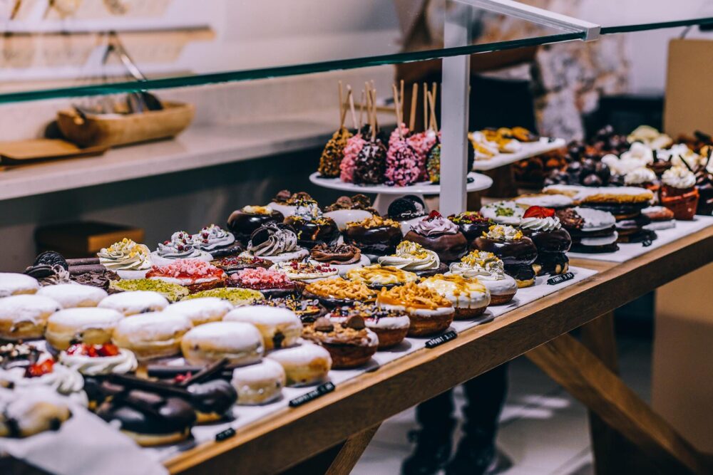 different types of donuts