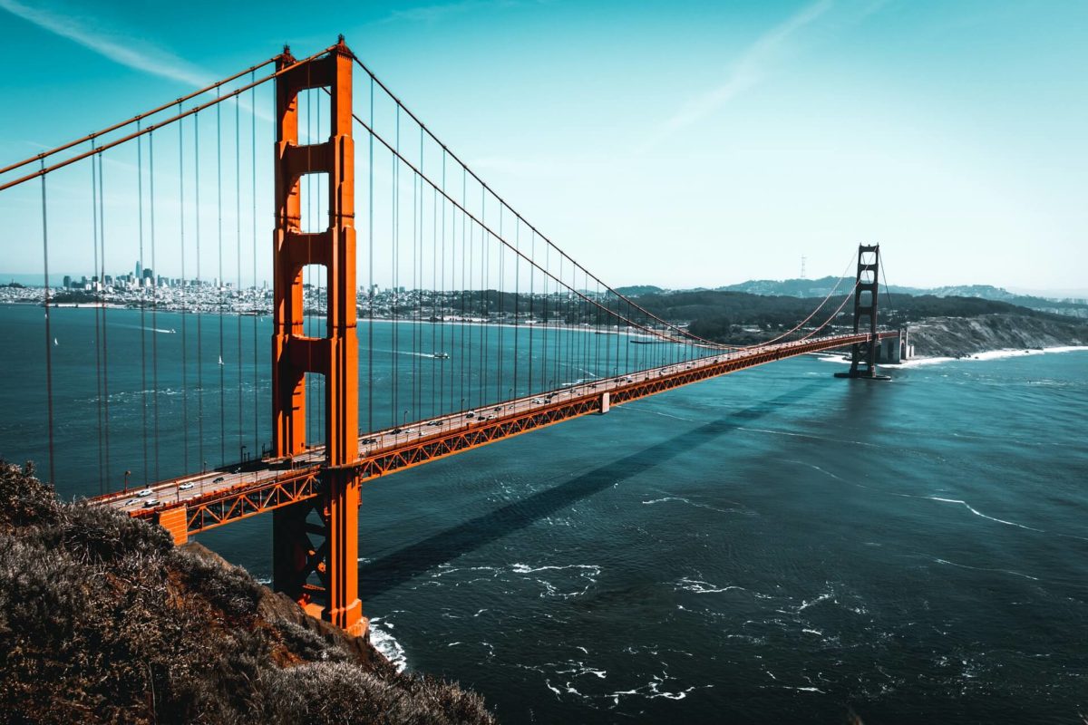 Golden Gate Bridge panorama