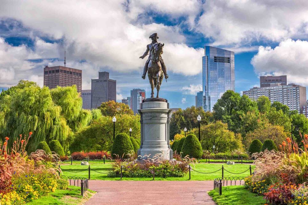 garden in boston